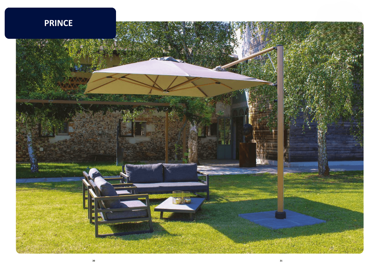 PRINCE — parasol professionnel