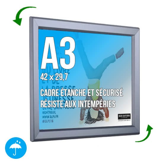 Cadre 100% Étanche Waterproof