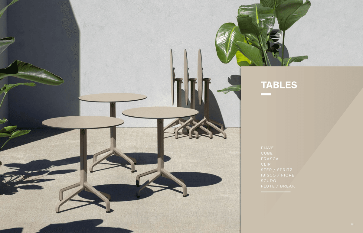 TABLES — mobilier outdoor
