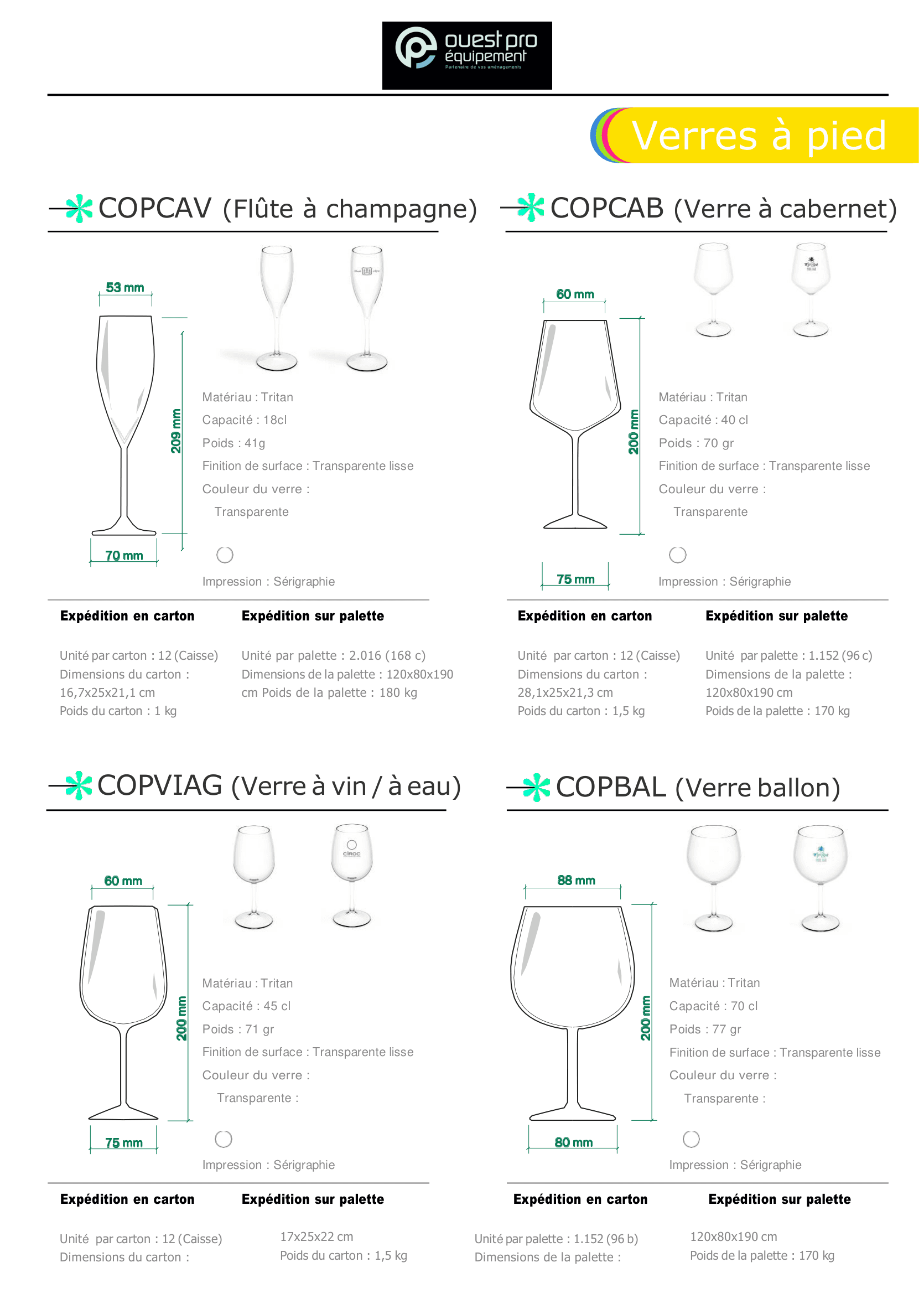 Verre à cabernet — gobelet réutilisable